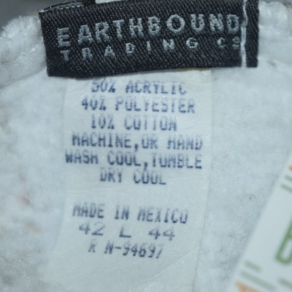 Earthbound trading Co. Baja Pullover With Hood NWT - Picture 6 of 7